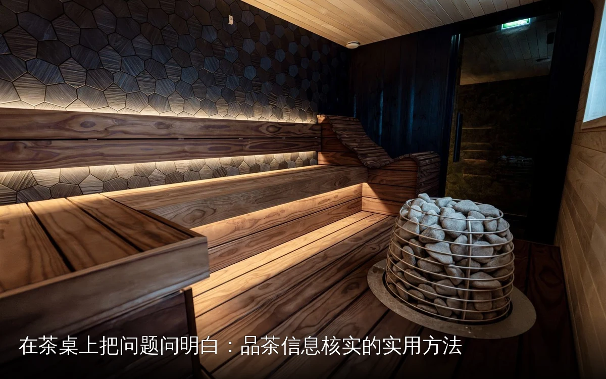 在茶桌上把问题问明白:品茶信息核实的实用方法